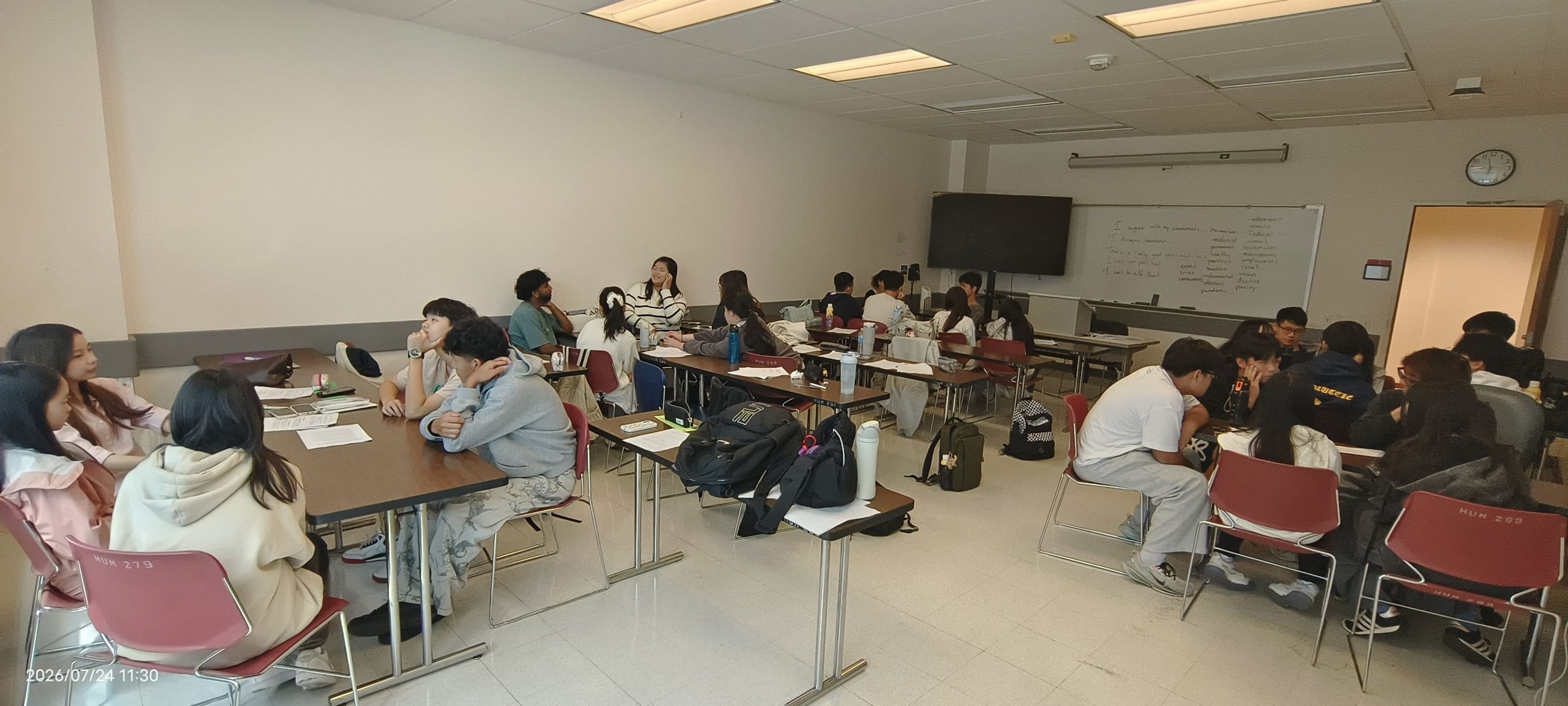 圖三臺灣青少年與美國舊金山州立大學學生交流研習